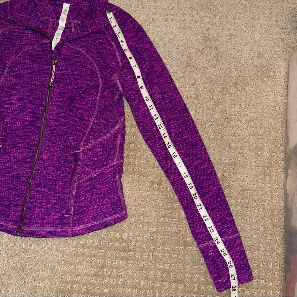 Lululemon Hustle In Your Bustle Jacket Purple Size 8 - Picture 13 of 13